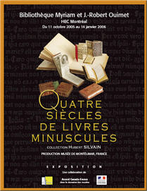 Quatre siècles livres minuscules