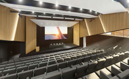 Photo intérieure de l'amphithéâtre