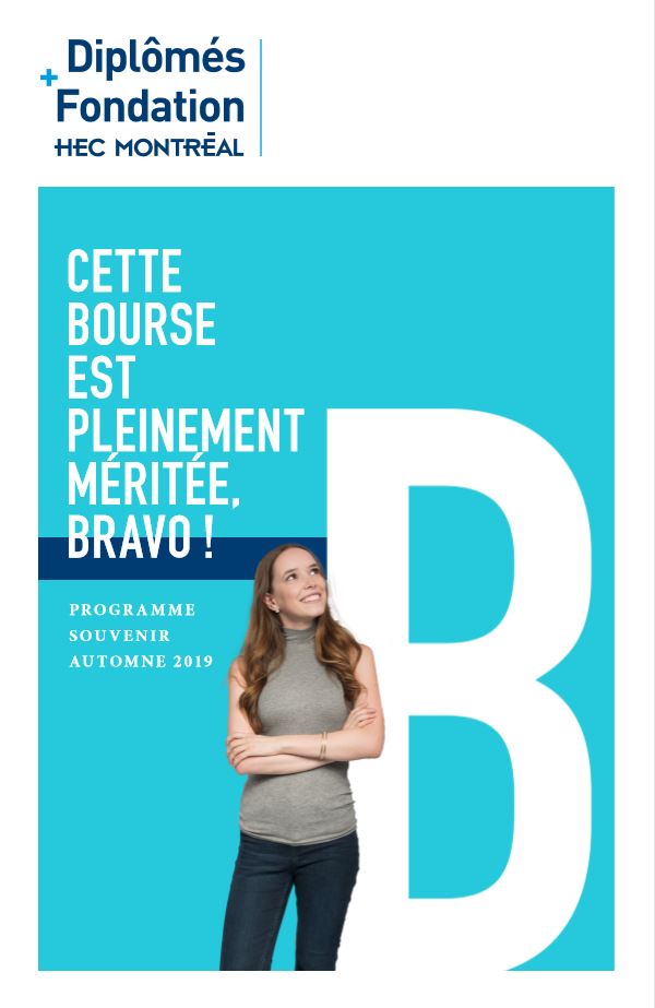 Bourses - Automne 2019