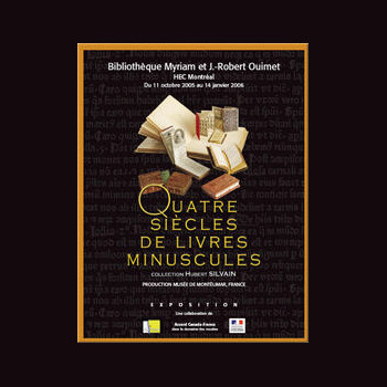 Quatre siècles de livres minuscules : Collection Hubert Silvain