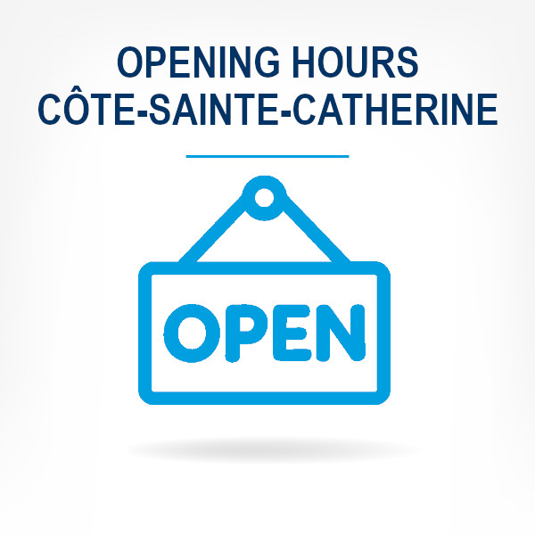 Côte-Sainte-Catherine Opening Hours