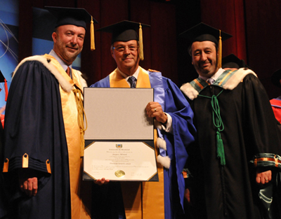 Photo L. Jacques Ménard, Honorary Doctorate