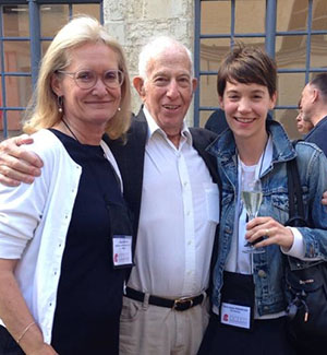 Sidney J. Levy, still at the University of Arizona at age 95, co-author Eileen Fischer and Professor Parmentier