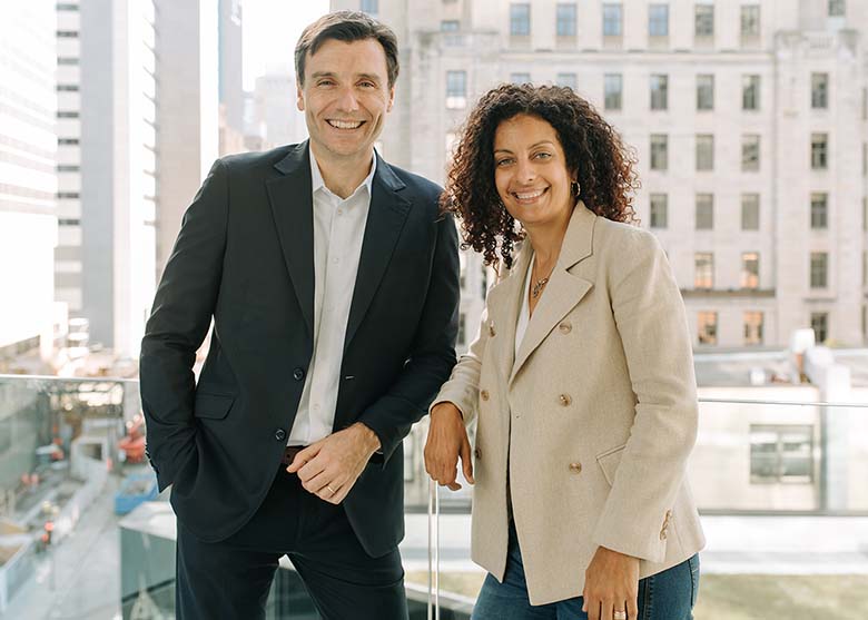 Luciano Barin Cruz et Dominique Anglade