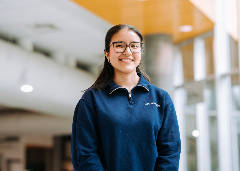 Rose-Marie Gestro-Laureano, BBA student and Ambassador for HEC Montréal