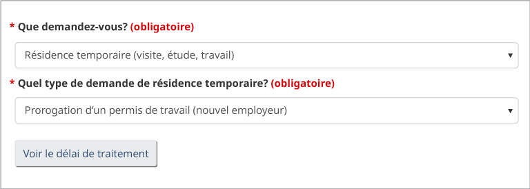 Pour vérifier les délais de traitement 