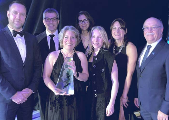 Marc-Antonin Hennebert, Piero Greco, Isabelle Faucher, Hélène Boudreault, Kim Rocheleau, Julie Benoit et Pierre Ducharme