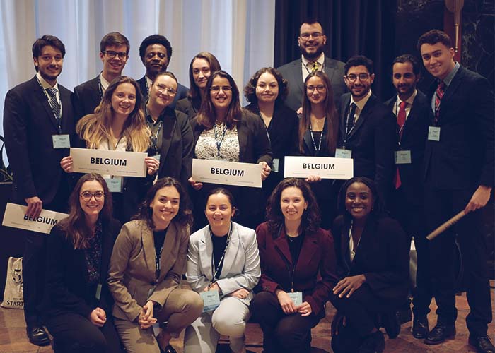 Équipe étudiante de HEC Montréal à la National Model United Nations (NMUN)