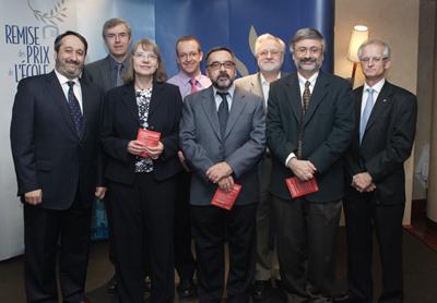 Les sept titulaires d'une chaire de recherche du Canada honorés