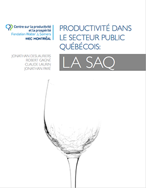 Étude du CPP: la productivité de la SAQ stagne depuis près de 30 ans