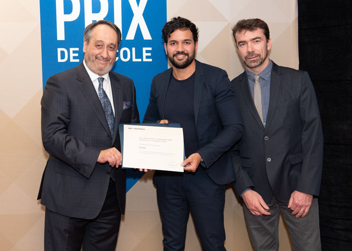 Prix excellence pédagogique chargé cours