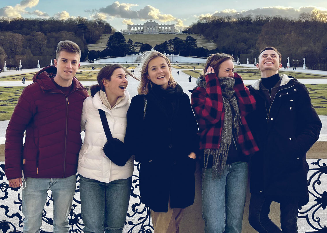 Étudiants en echange au BAA