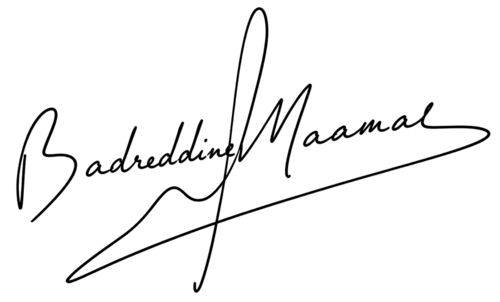 Signature Badreddine Maamar