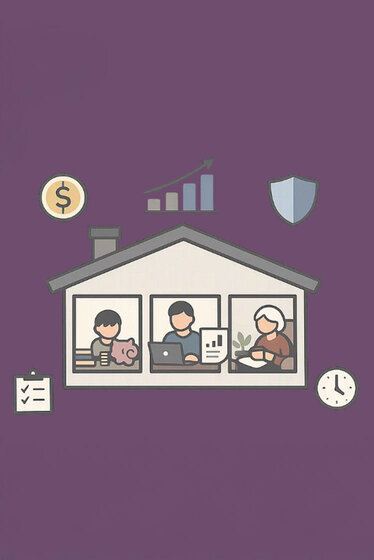 Affiche pour le 7ᵉ atelier CEAR-IRE sur les finances des ménages