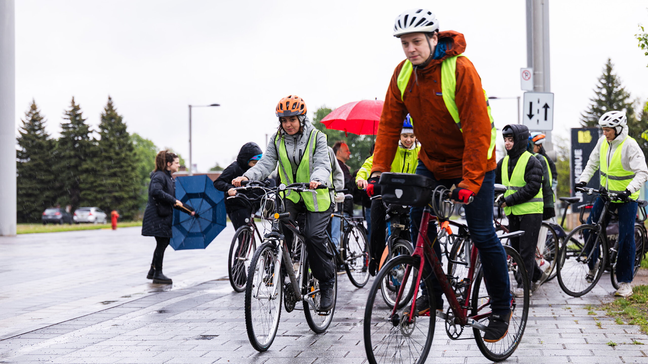 Cours à vélo Leadership climatique, primé à l'international pour sa dimension innovante.