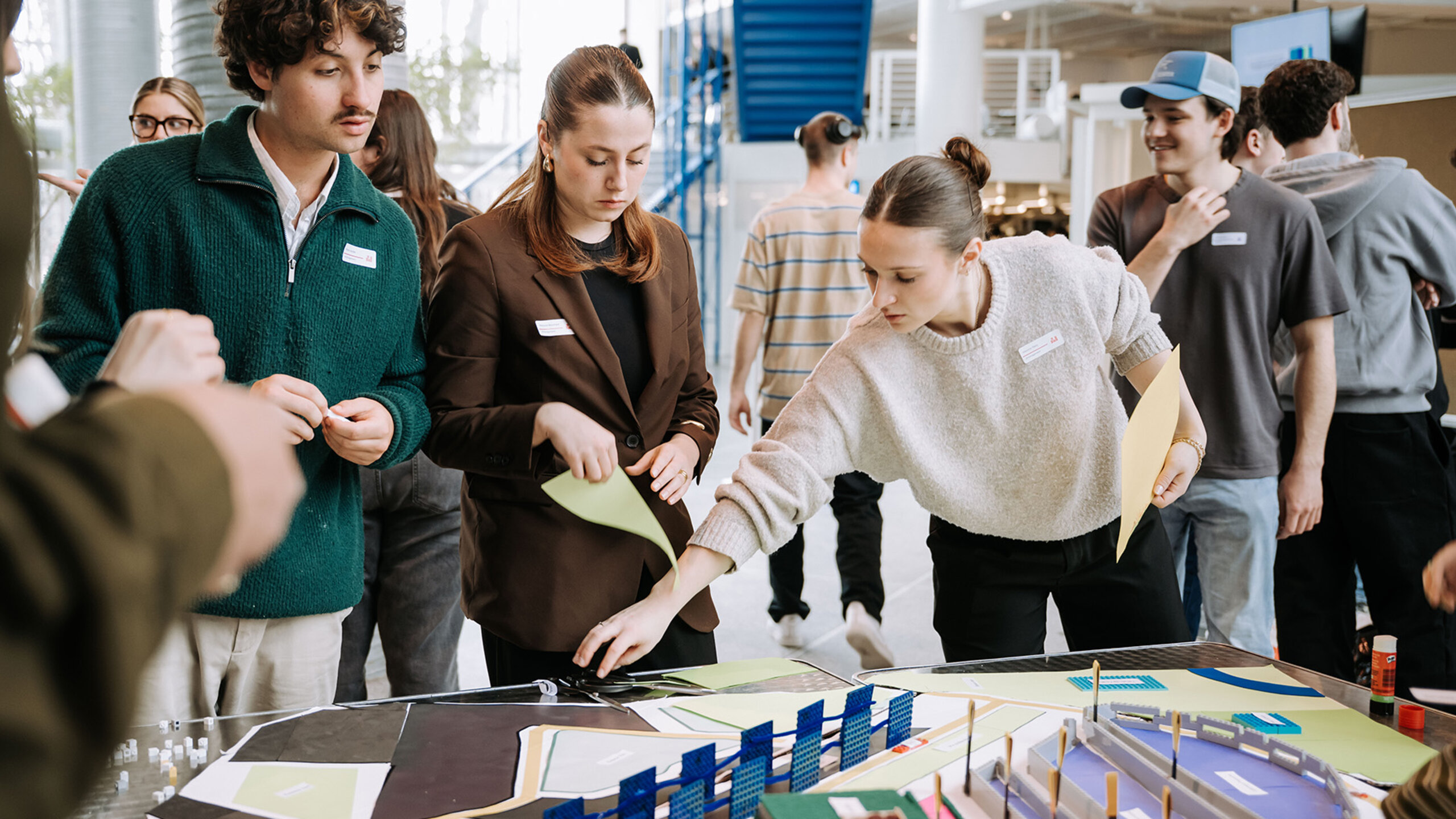 Présentation d'un projet d'écoquartier, dans le cadre du cours Management en gestion de projet.