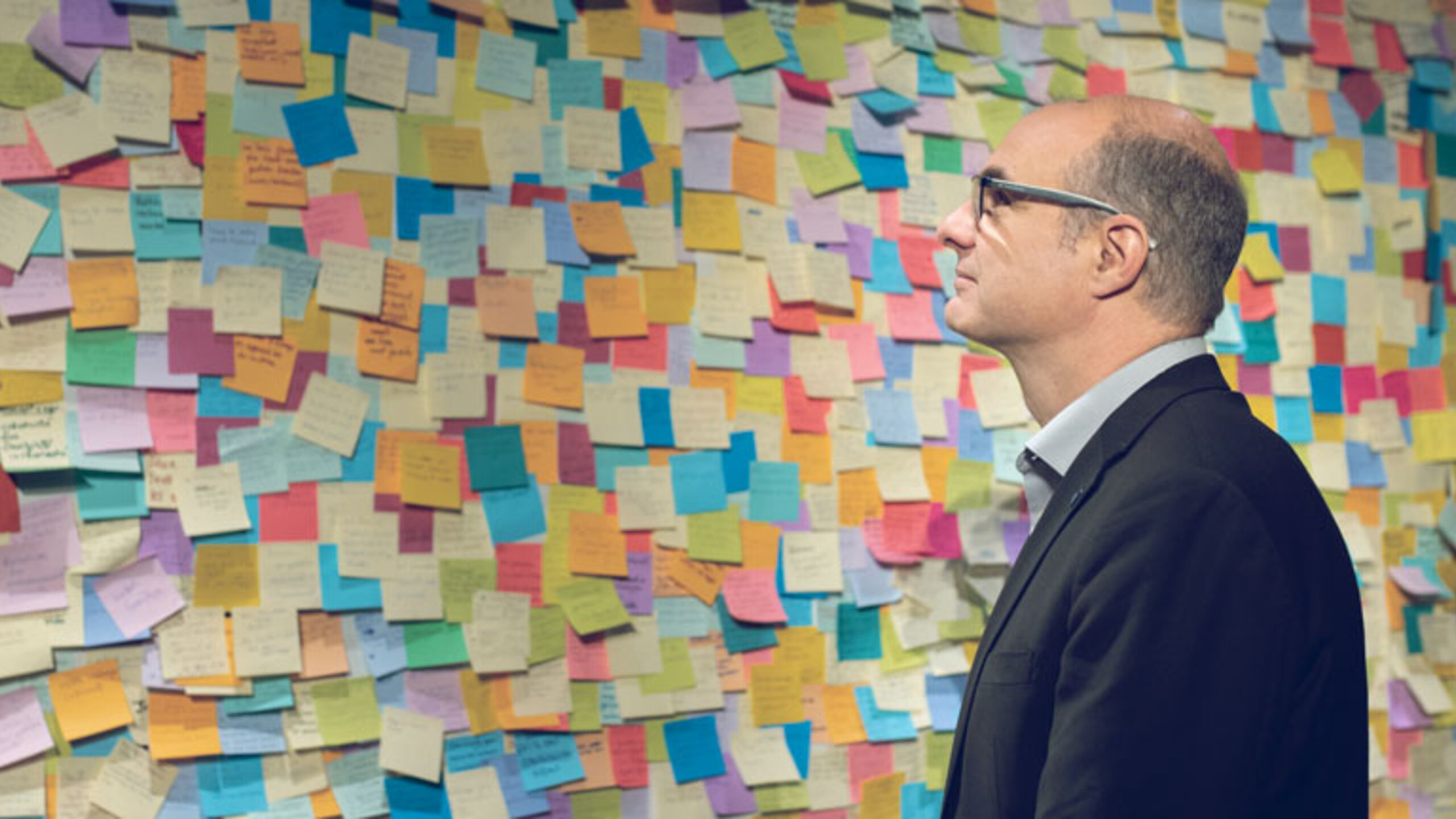 Post-it wall