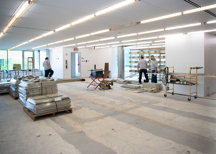 Après le dégât d’eau : la bibliothèque se tourne vers l’avenir