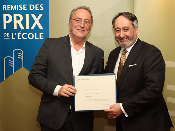 Grands prix de recherche et de pédagogie à Georges Dionne et Jean Talbot
