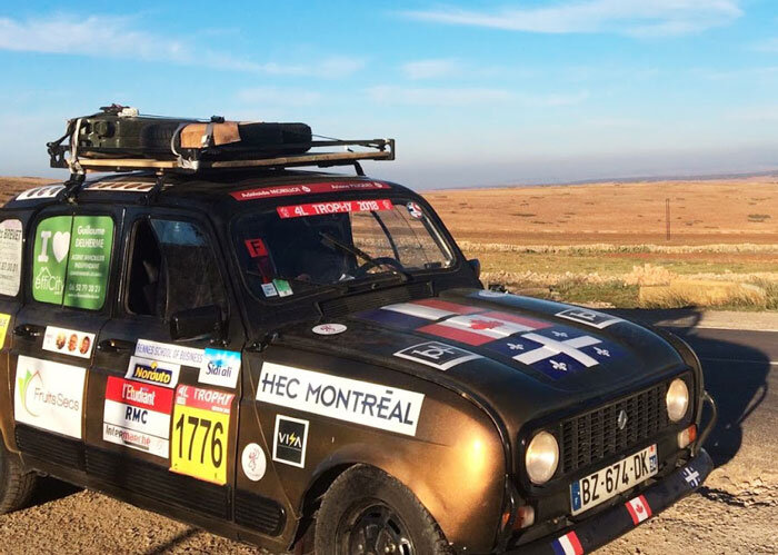 Un équipage féminin de HEC Montréal fait la traversée du désert marocain