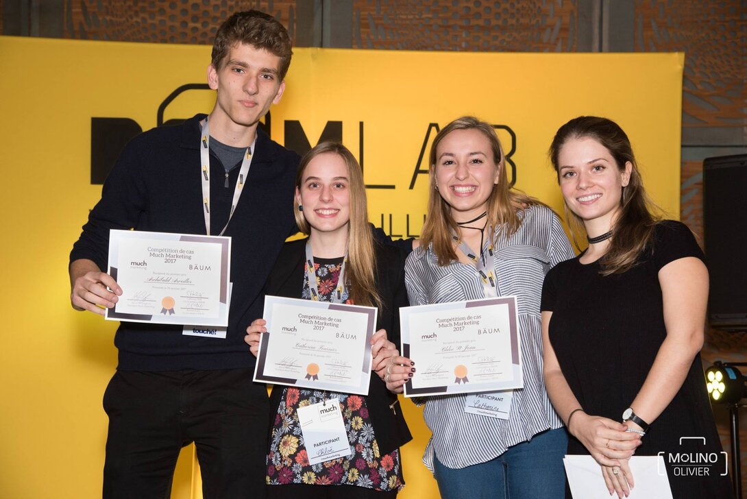 MUCH Marketing Montréal : 3 étudiants du B.A.A. remportent la finale