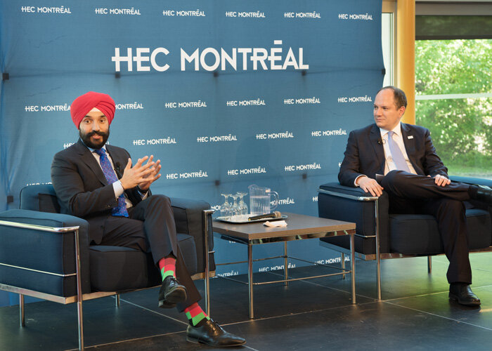 Le ministre Navdeep Bains partage sa vision des emplois de l’avenir