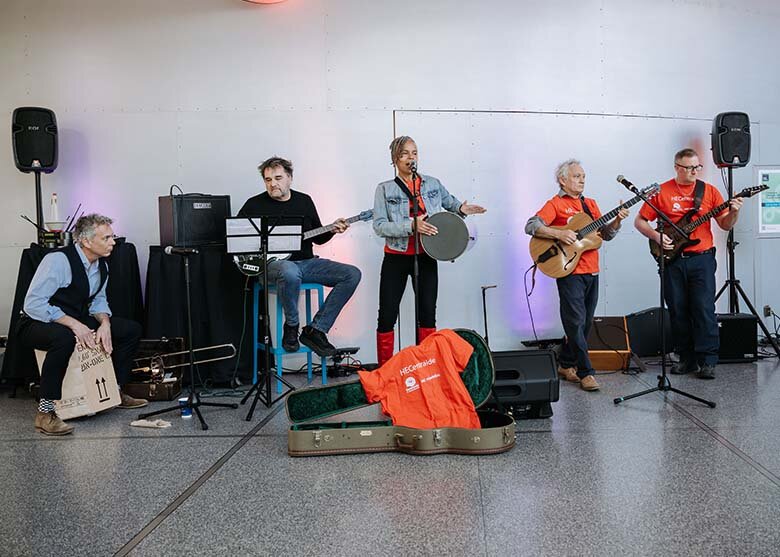 Photo de la campagne Centraide 2024 à HEC Montréal