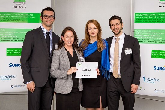 Défi développement durable 2015 : une 3<sup>e</sup> place pour la délégation de l’École