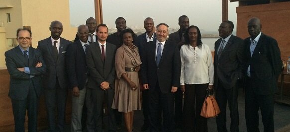 Les diplômés du Sénégal et du Congo reçoivent de la visite!