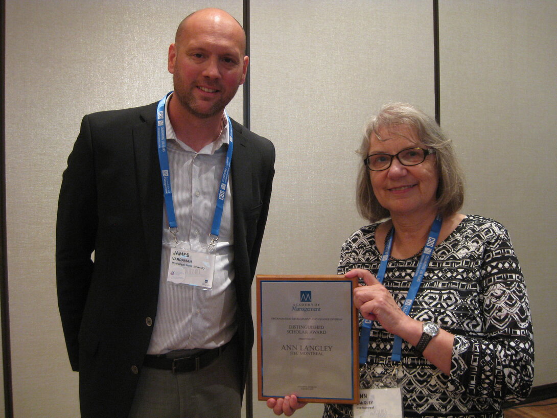 Ann Langley devient fellow de l’Academy of Management