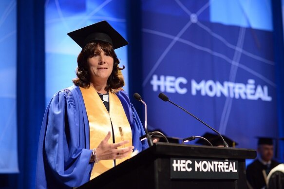 Sophie Brochu reçoit un doctorat <i>honoris causa</i> de HEC Montréal