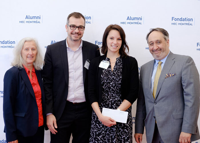Le Prix du meilleur mémoire est remis à Jo-Annie Fortin