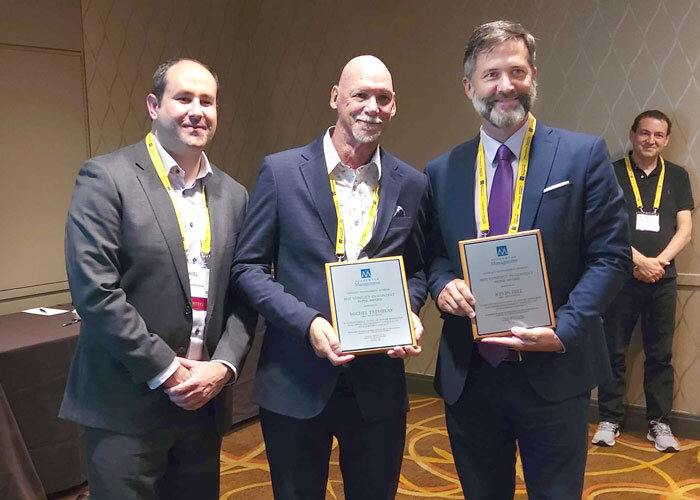 Un article de Michel Tremblay et Kevin Hill remporte un prix