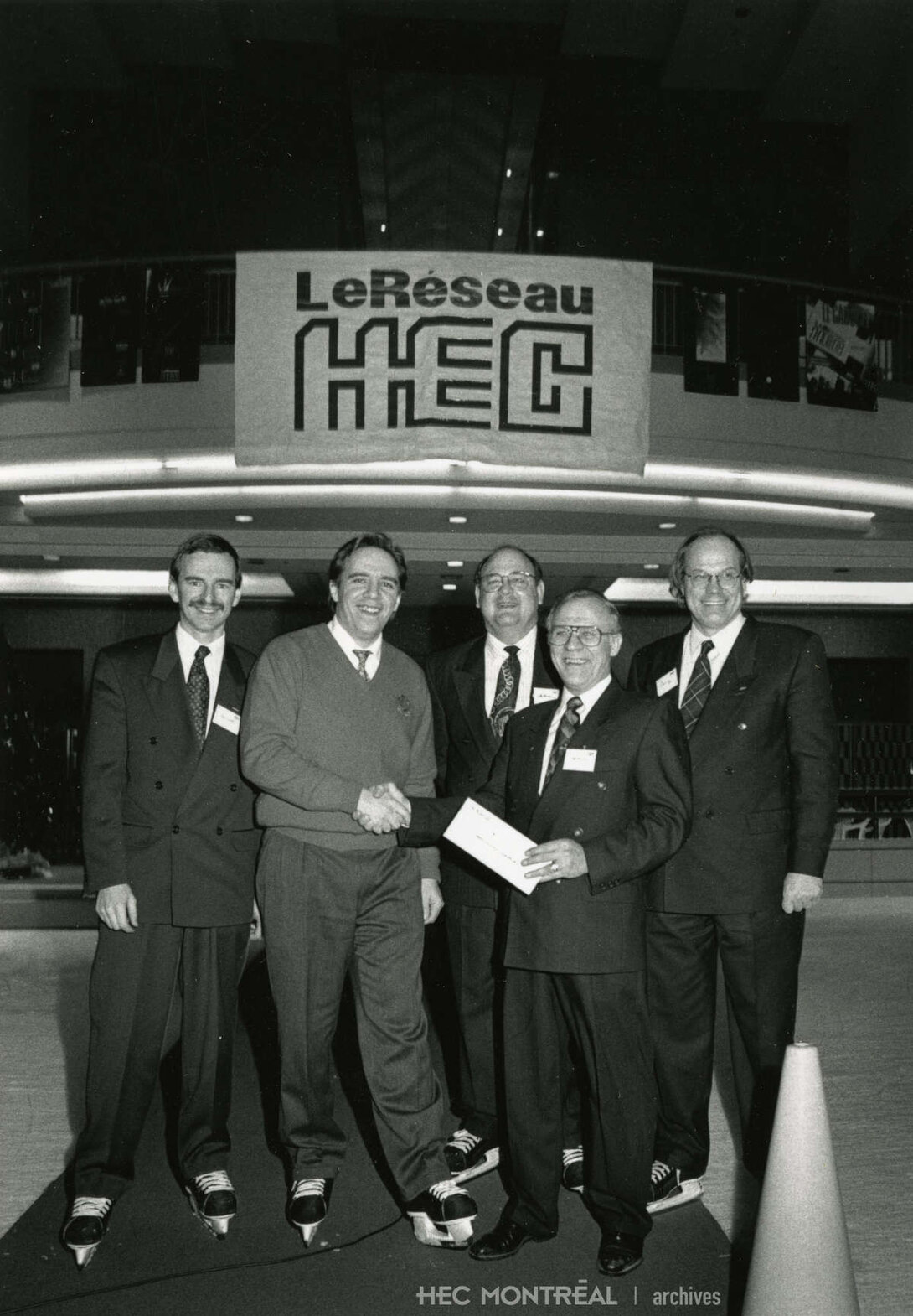   Description : Assemblée annuelle du Réseau HEC. Date : 1995 Crédit photo : Photographe inconnu Cote archivistique : P001/Z,0061