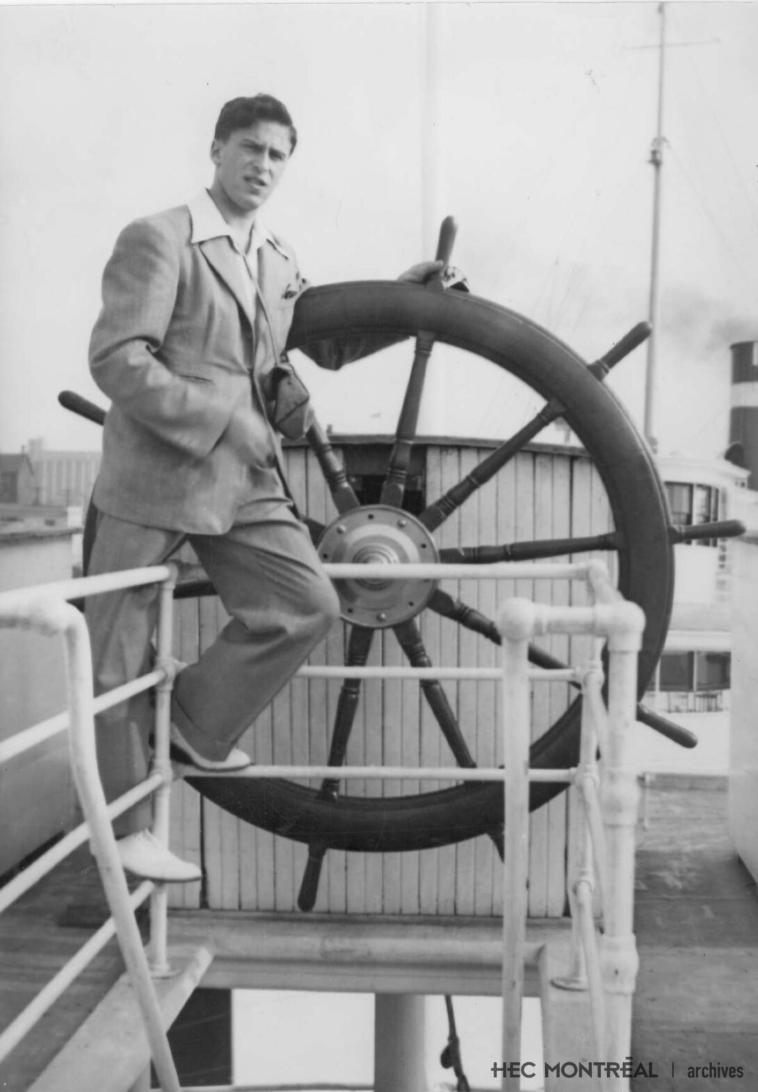   Description : Croisière au Saguenay. Date : 1941 Crédit photo : Photographe inconnu Cote archivistique : P022/X99,0001
