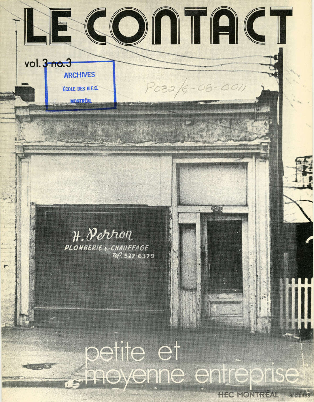   Description : Journal Le Contact. - Montréal : Société de relations d'affaires H.E.C., 1973. Date : 1973 Crédit photo : Photographe inconnu Cote archivistique : P032/W8,0011