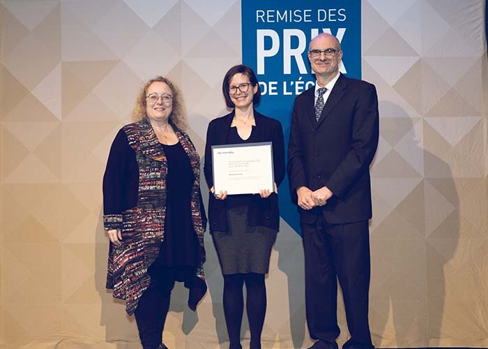 Dominique Hamel, laur&eacute;ate