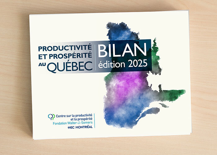 Couverture Productivit&eacute; et prosp&eacute;rit&eacute; au Qu&eacute;bec &ndash; Bilan &eacute;dition 2025