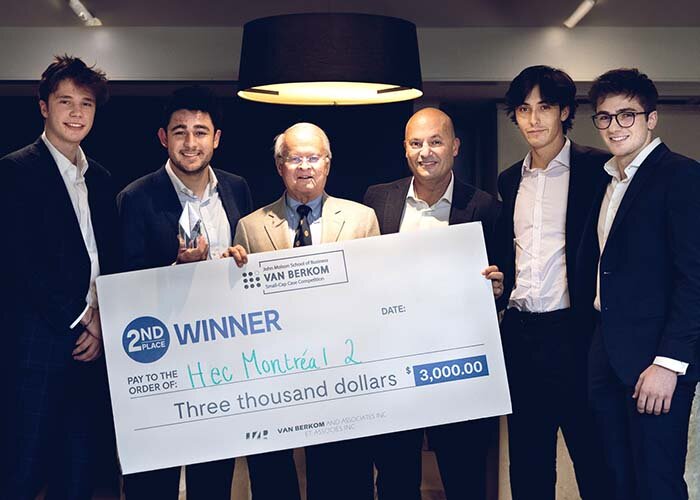 Alexandru Celac,Charles Fr&eacute;dette, Sebastian van Berkom, Amr Addas Charles-Alexandre Lembregts et Liam Parolin