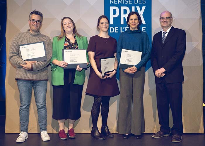 Les laur&eacute;ats du prix