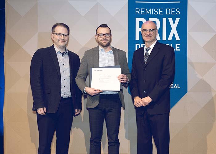 Xavier Parent-Rocheleau, laur&eacute;at