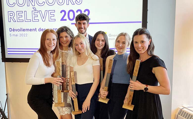 L'&Eacute;quipe HEC Montr&eacute;al pr&eacute;sente au concours Rel&egrave;ve Marketing